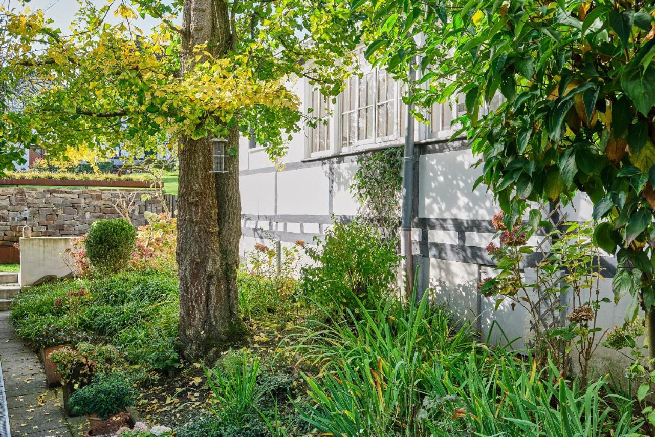 Ferienwohnung Im Fachwerkhof 'Haus In Bewegung' Seelscheid Exteriör bild