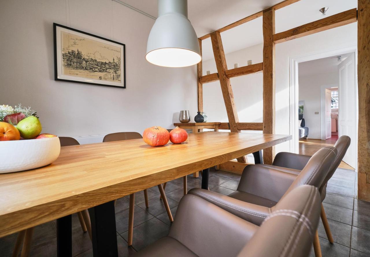 Ferienwohnung Im Fachwerkhof 'Haus In Bewegung' Seelscheid Exteriör bild